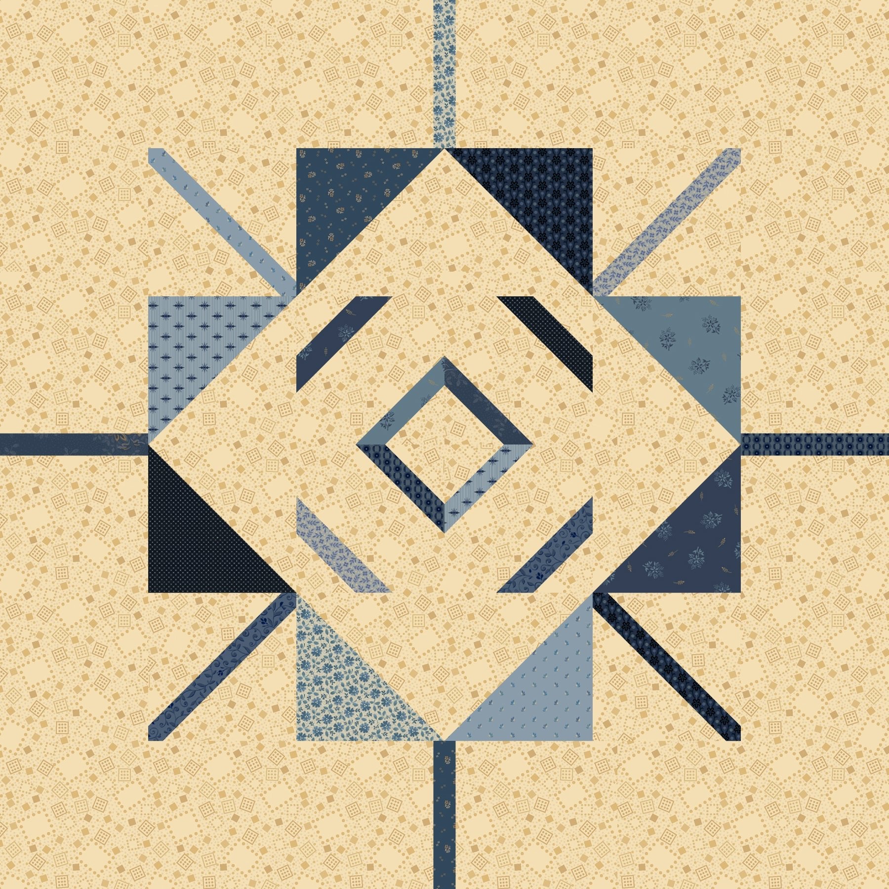 Marcus FabricsGertrude's Star Quilt KitQuilt Kits