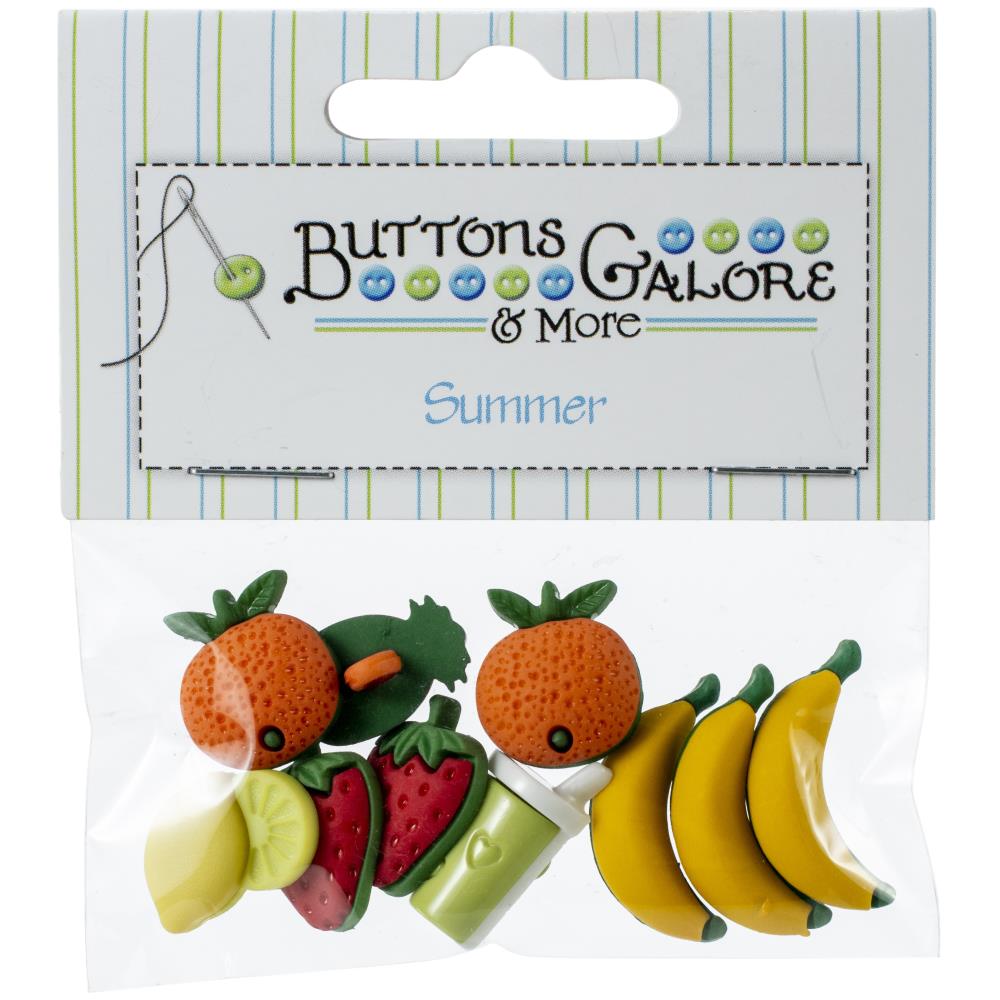 Buttons GaloreFruit Smoothie Buttons 10pkButtons & Snaps