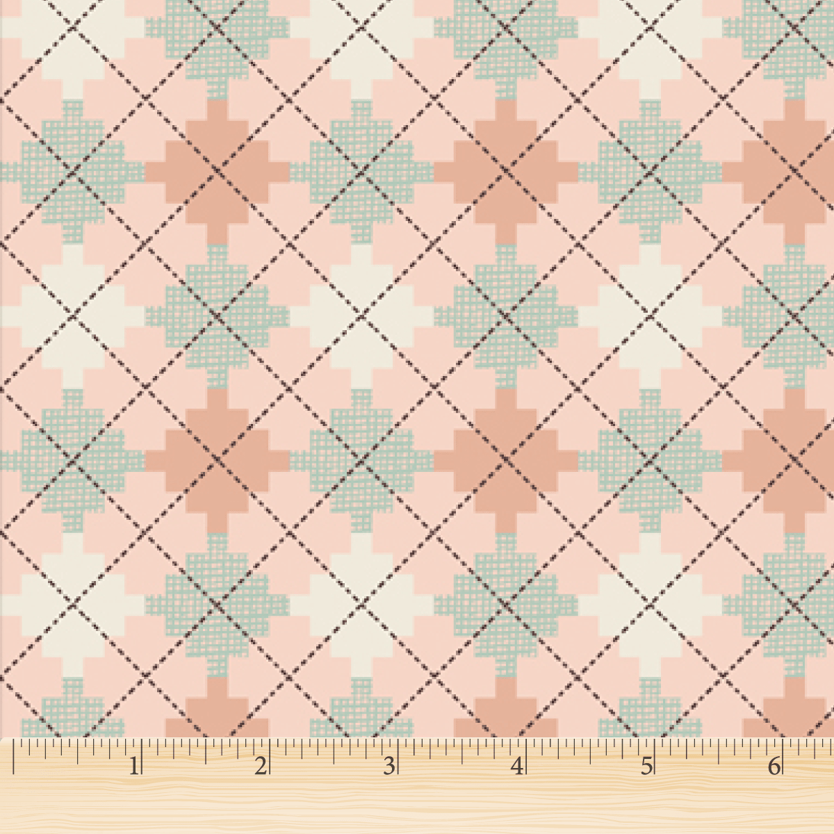 Art Gallery FabricsBookish Quilt Fabric Argyle JumperFabric