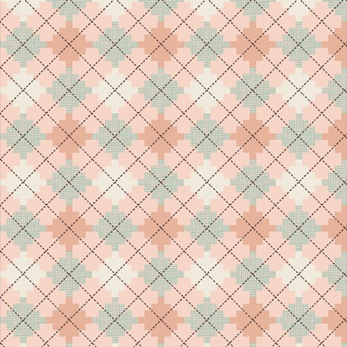 Art Gallery FabricsBookish Quilt Fabric Argyle JumperFabric