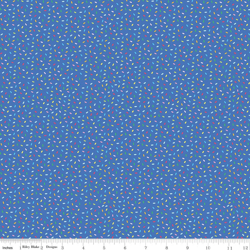 Riley Blake DesignsRainbowfruit Quilt Fabric Lets Chill BlueFabric