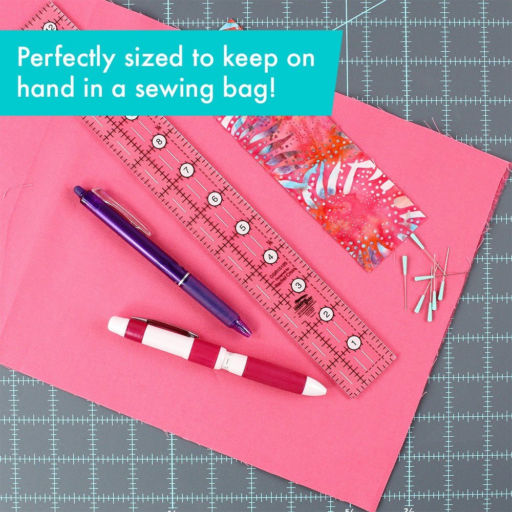 Creative Grids1½in. x 12½in. Non - Slip Quilt RulerRulers