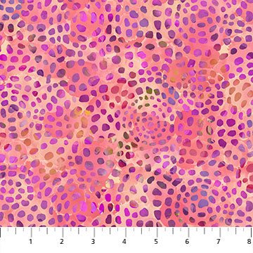 NorthcottDragonfly Dreams Dot Circles PinkFabric