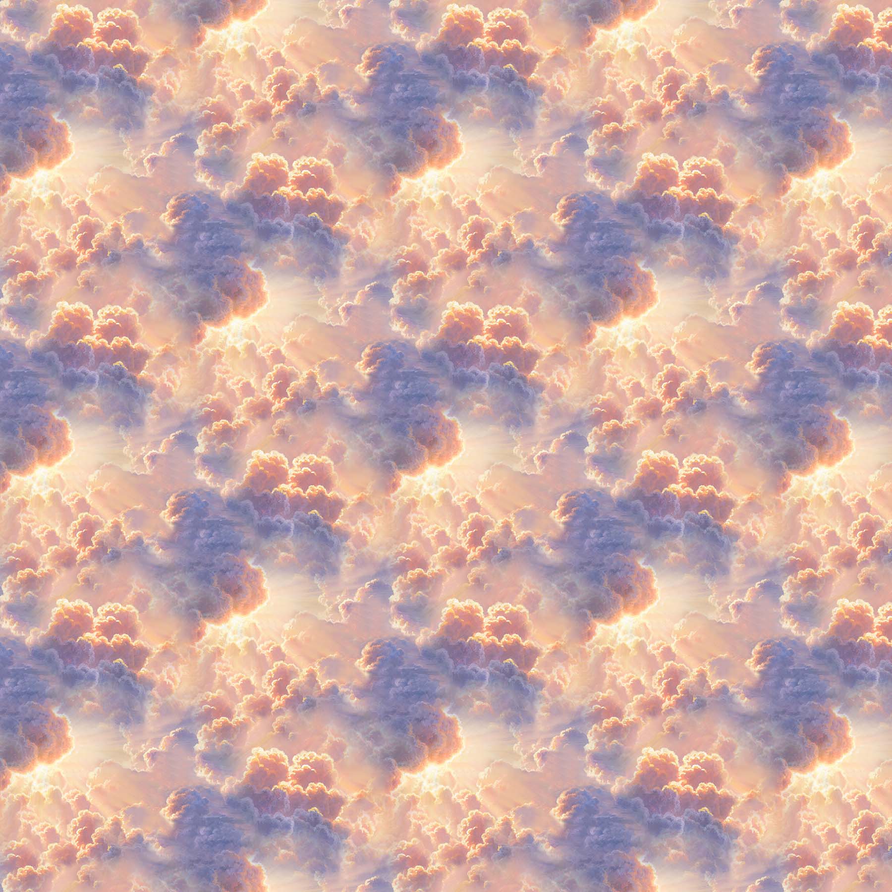 NorthcottSafe Harbour Fabric Clouds MultiFabric