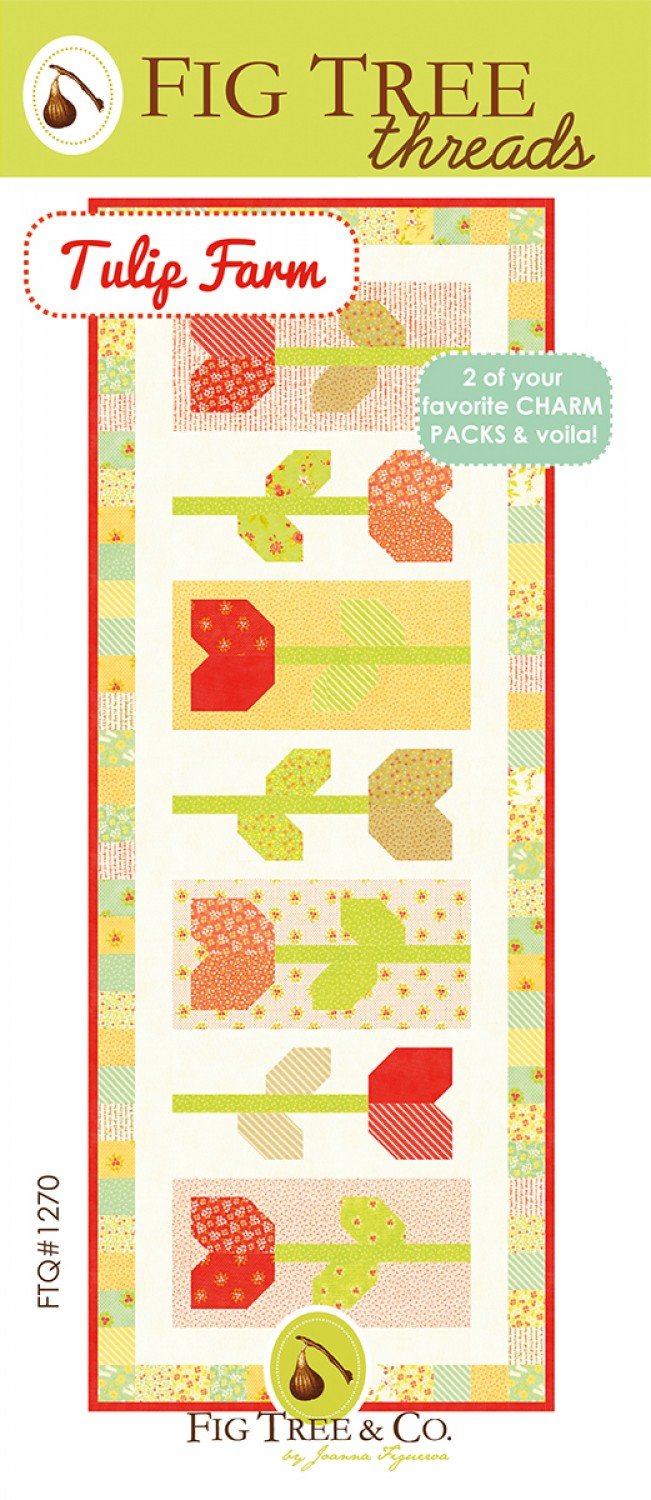 Fig Tree & CoThreads Tulip Farm Quilt PatternQuilt Patterns