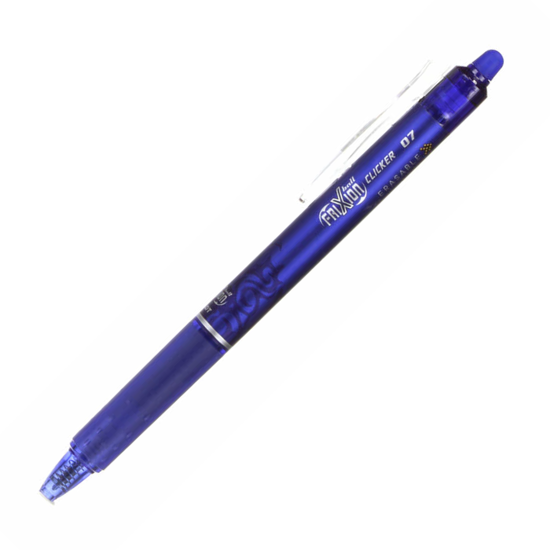 Frixion Clicker Pen 0.7mm Fine Point Heat Erase Blue – Lindley General Store