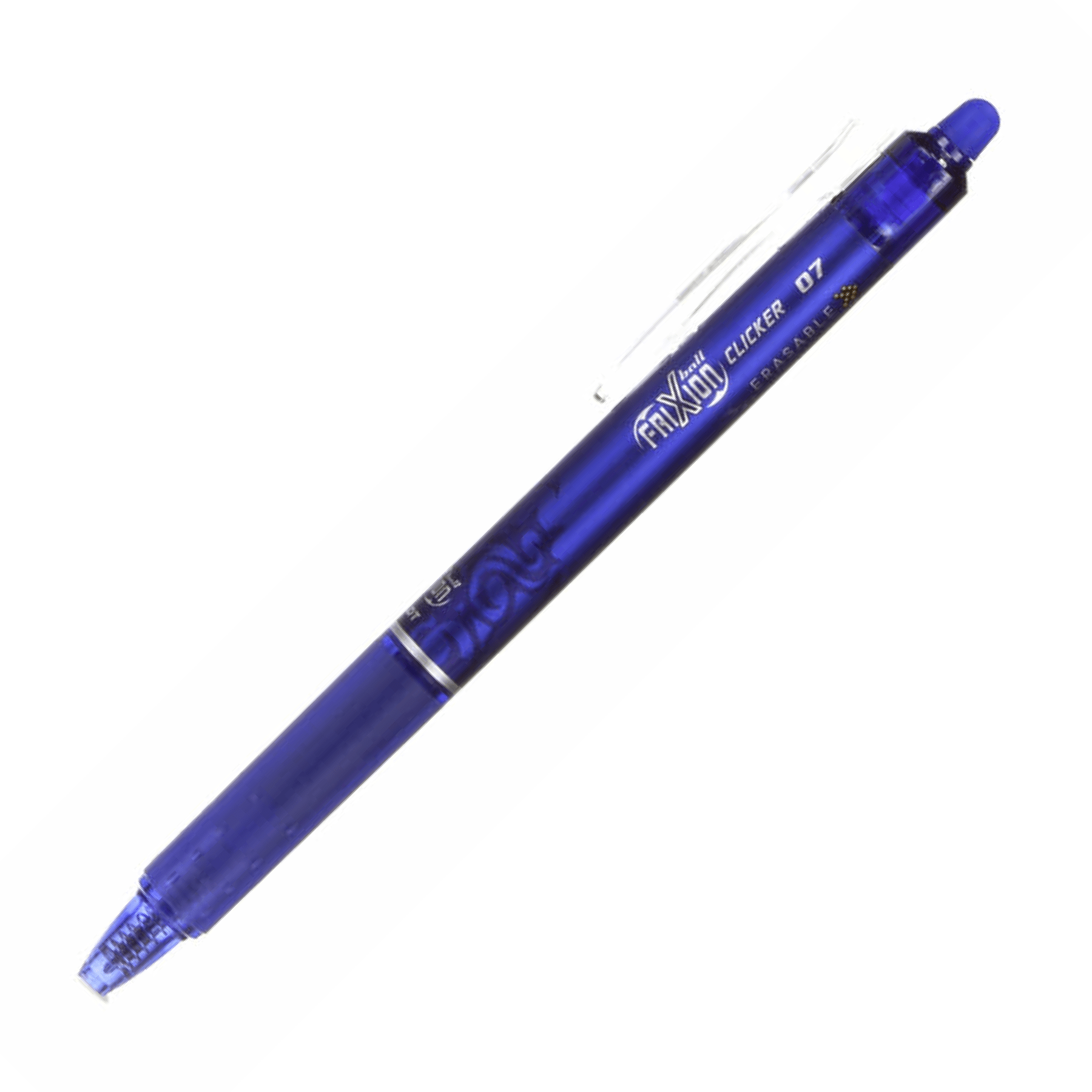 Pilot Pen CorpFrixion Clicker Pen 0.7mm Fine Point Heat Erase BluePens & Pencils