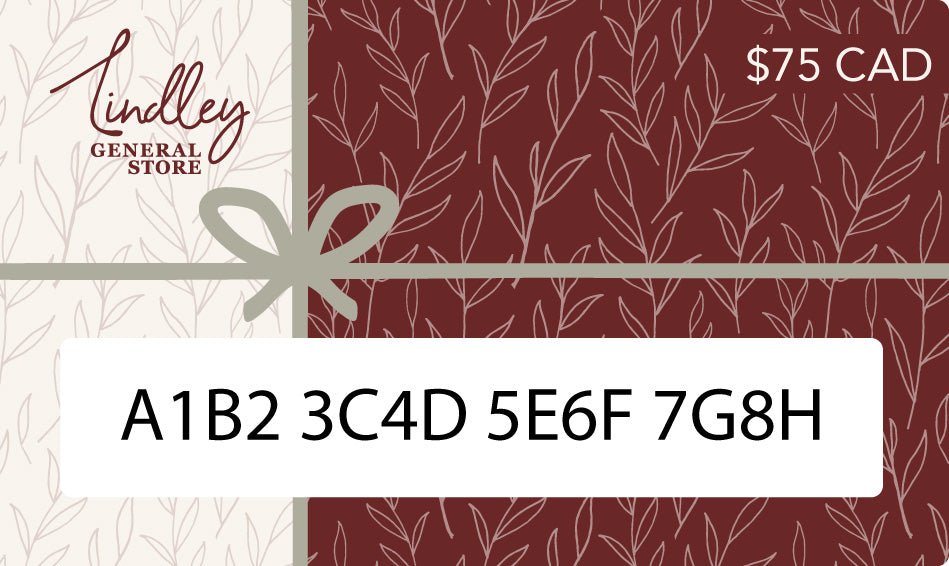 Lindley General StoreDigital Gift CardGift Cards