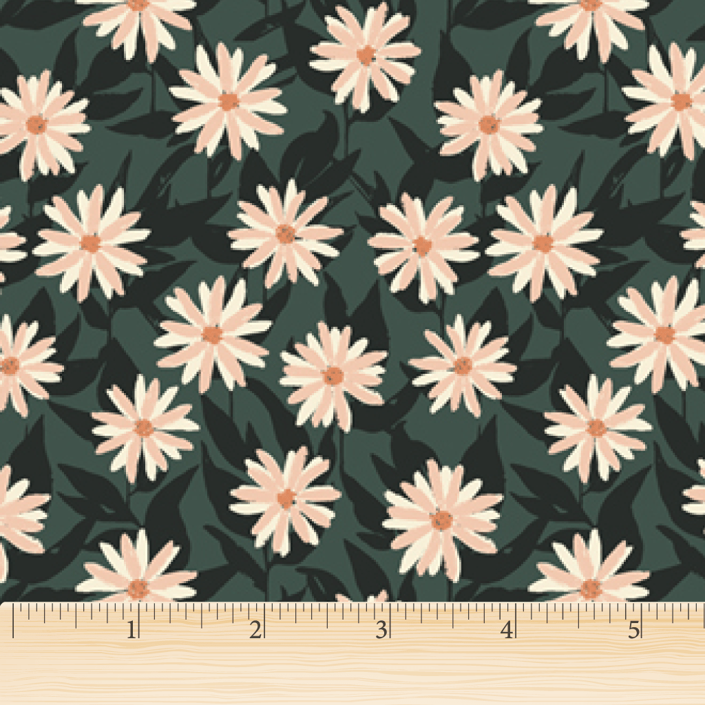 Art Gallery FabricsHer & History Ray of Sunshine Lila's Pressed FlowersFabric