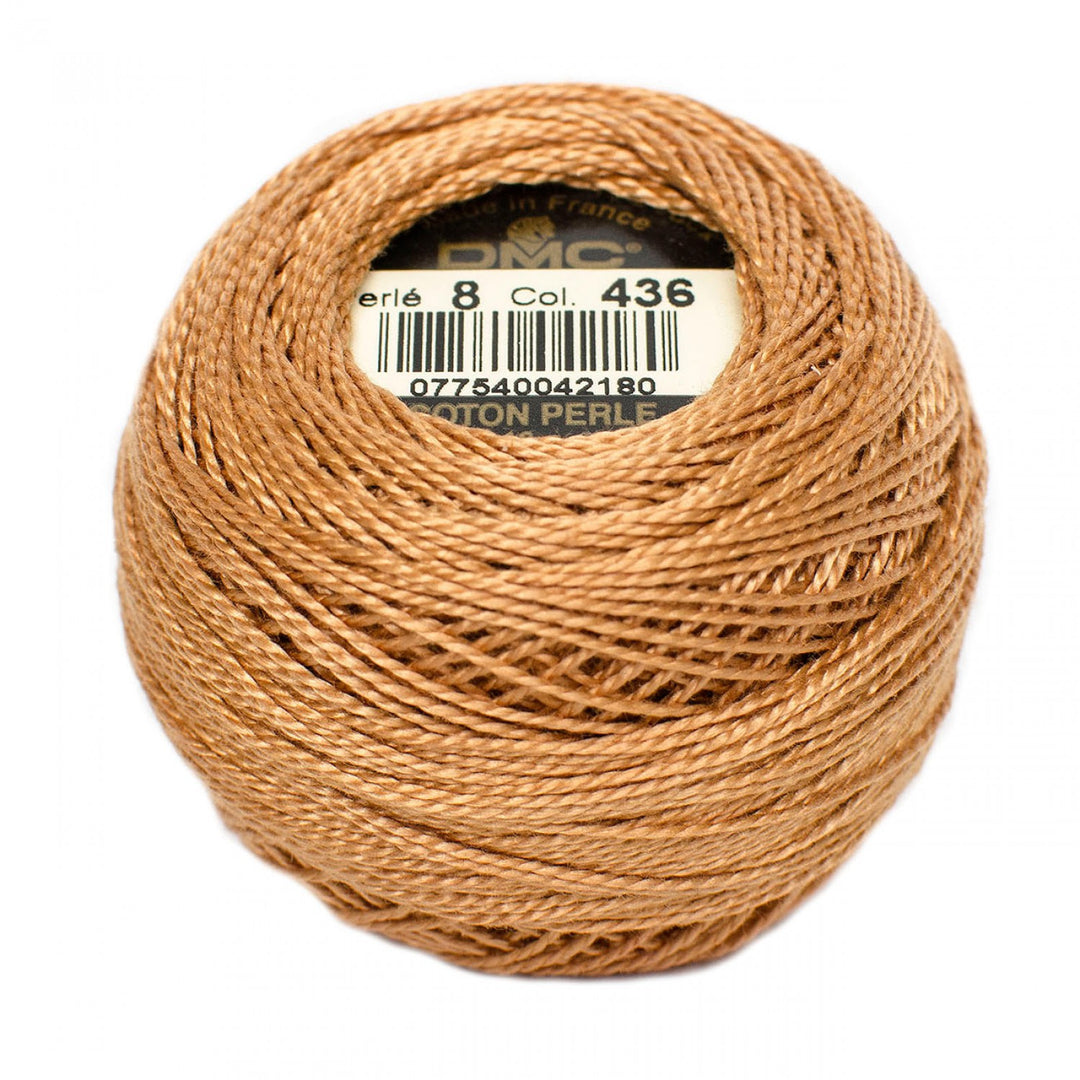 Pearl Cotton Size 8 Thread 436 Tan (6595242328229)