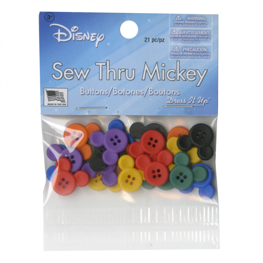 Dress It Up Disney Mickey Sew-Thru Buttons (4101035458605)