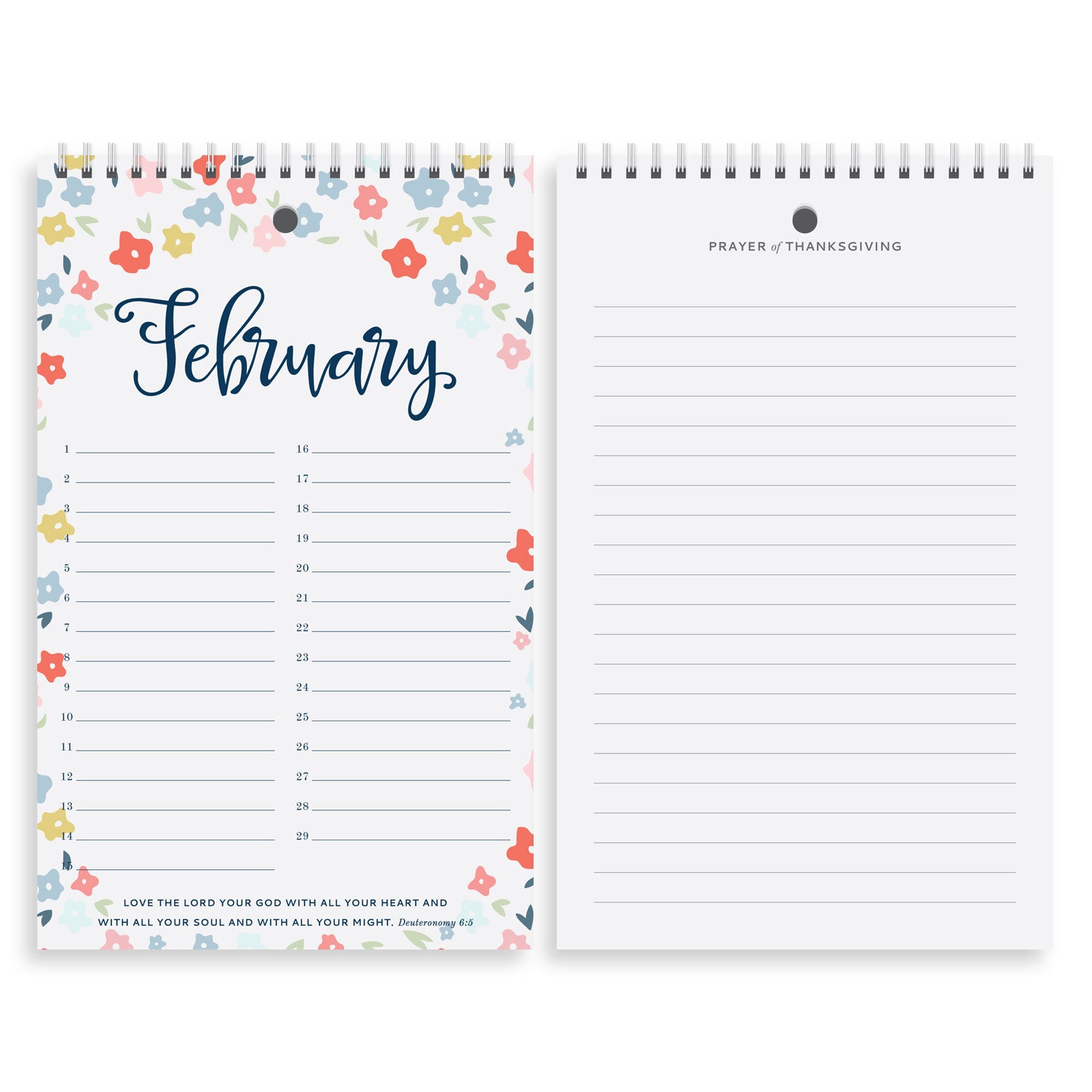 Muscadine PressYearly Gratitude Journal Joyful StripesJournals