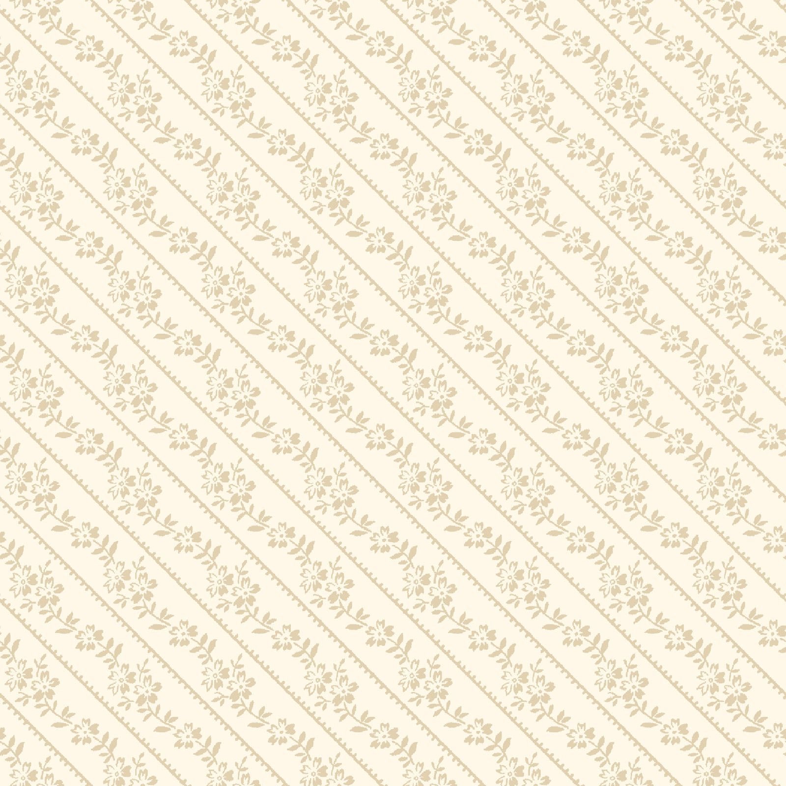 Maywood StudioLovely Bunch Bias Stripe CreamFabric