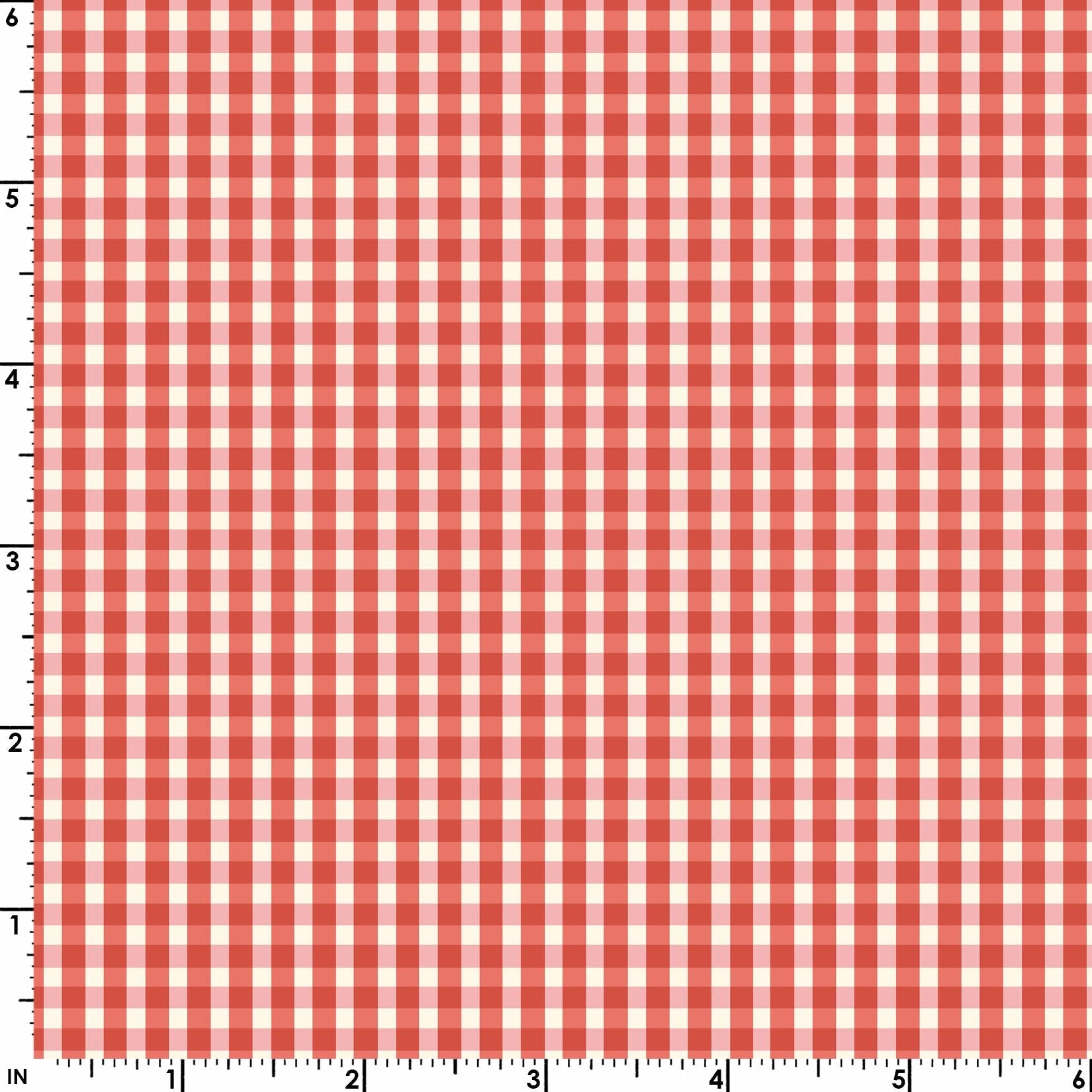 Maywood StudioLovely Bunch Gingham Plaid CinnamonFabric