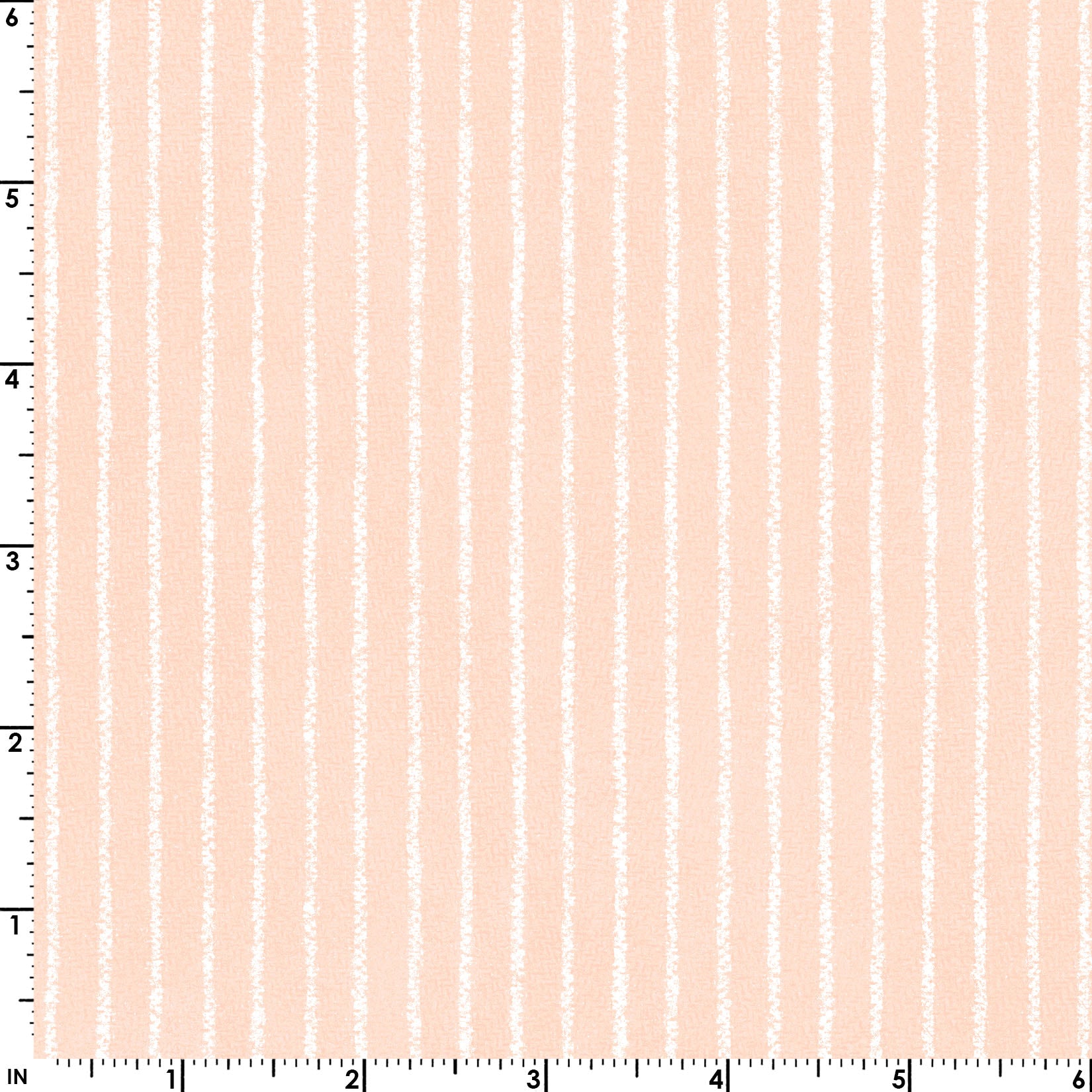 Woolies FLANNEL Little Lambies Stripe Peach