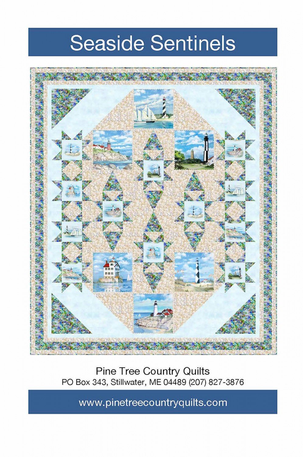 Pine Tree Country QuiltsSeaside Sentinels Quilt PatternQuilt Patterns