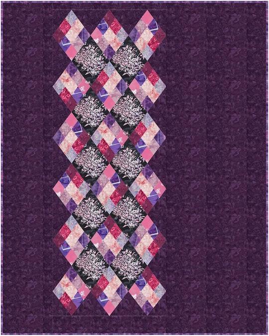 Patti's PatchworkTropical Fusion Batik Quilt PatternQuilt Patterns