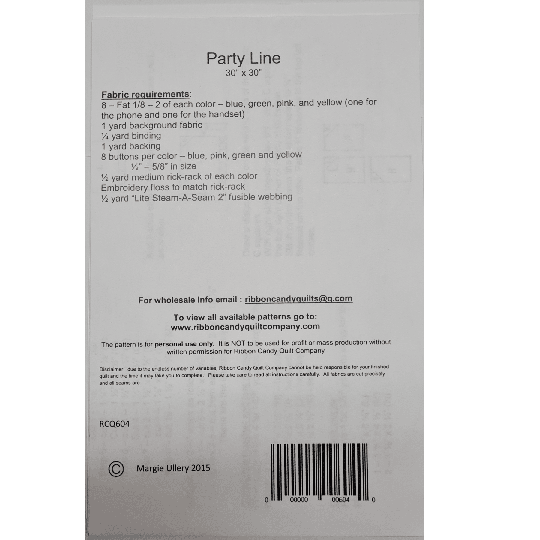 Ribbon Candy Quilt CoParty Line Quilt PatternQuilt Patterns