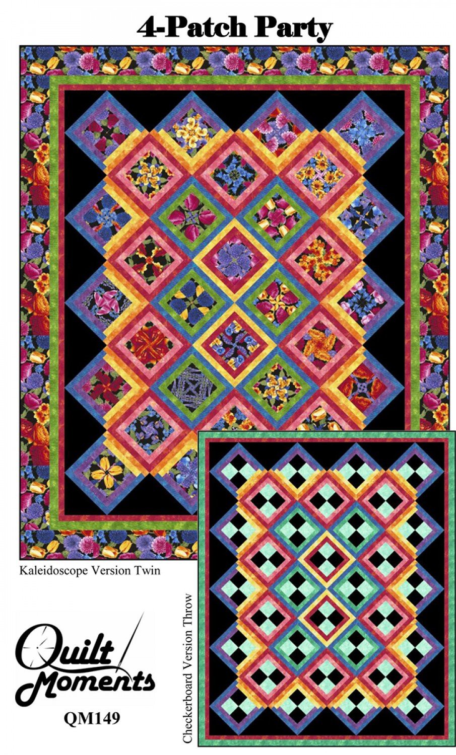 Quilt MomentsFour Patch Party Quilt PatternQuilt Patterns