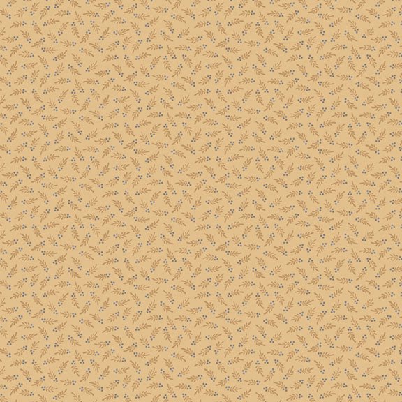Marcus FabricsPrairie Backgrounds Quilt Fabric Tiny Berries BeigeFabric