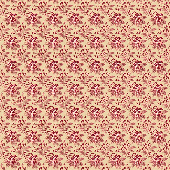 Marcus FabricsBack In The Day Quilt Fabric Elsie's Bouquet PinkFabric