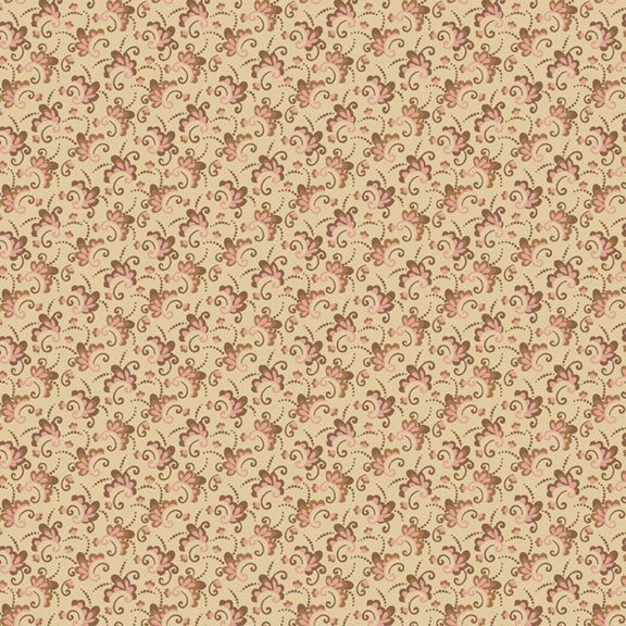 Marcus FabricsBack In The Day Quilt Fabric Alice's Petals PinkFabric