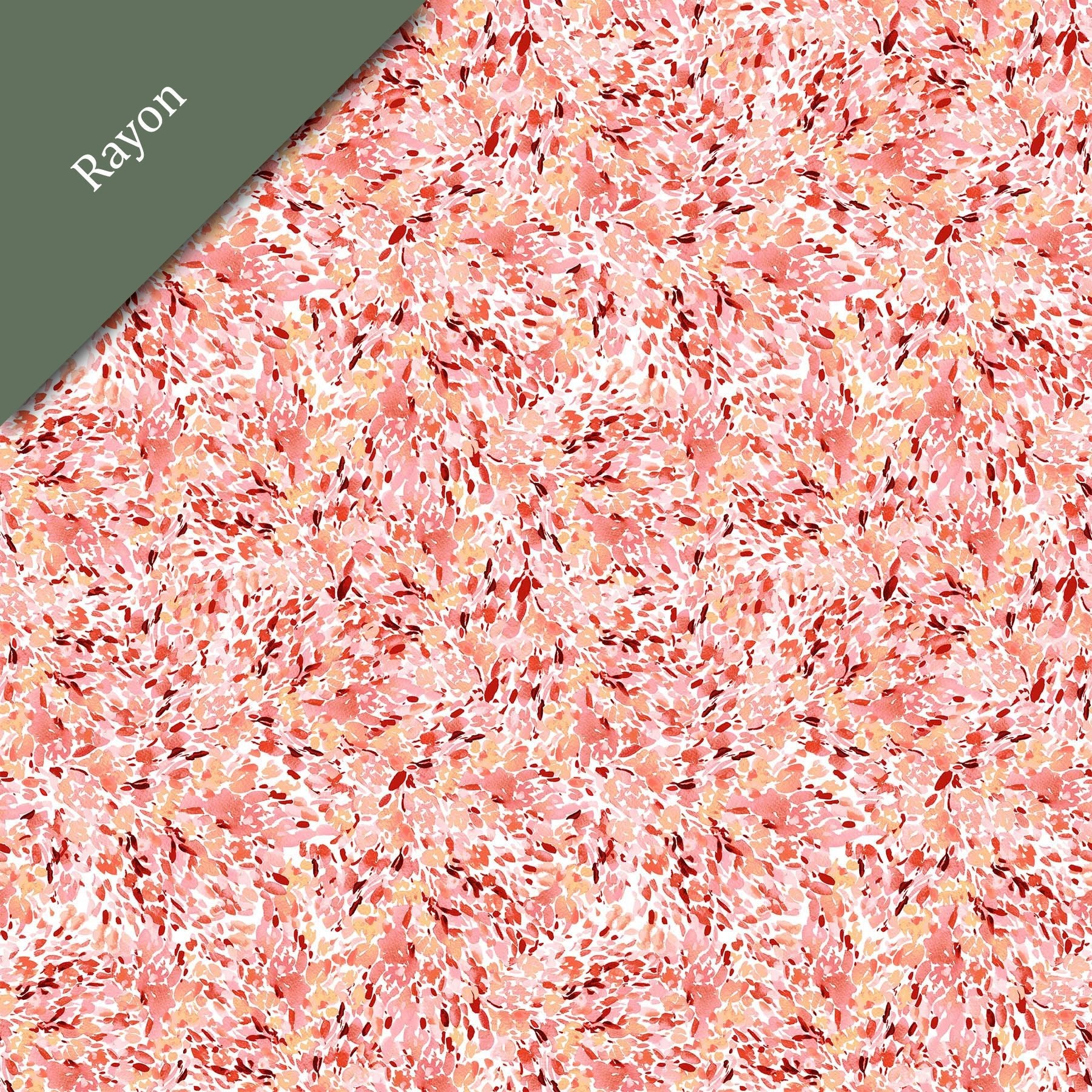 FIGO FabricsRefresh RAYON Petals PinkFabric