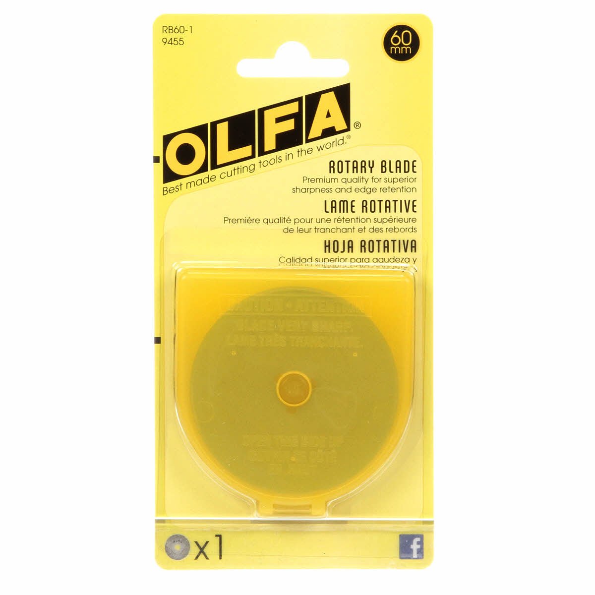 OLFA60mm Blade Refill - single bladeRotary Blade Refills