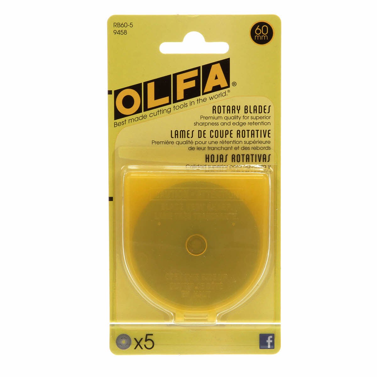 OLFA60mm Blade Refill - single bladeRotary Blade Refills