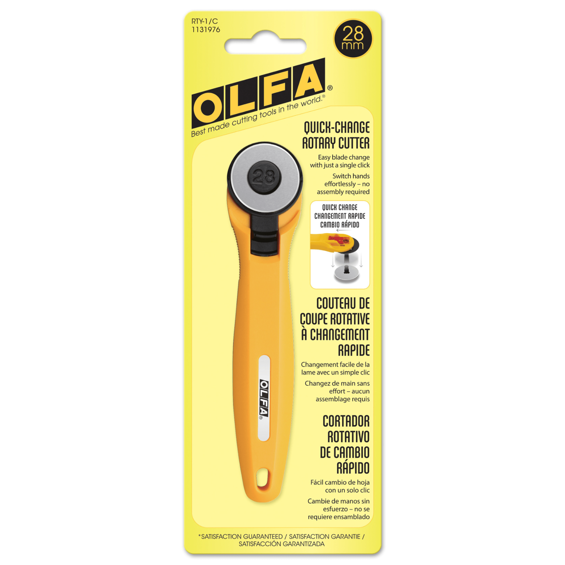 OLFA28mm Quick Change Rotary CutterRotary Cutters