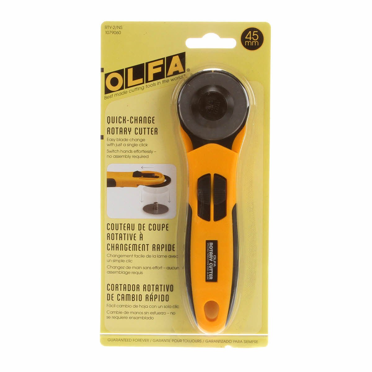 OLFA45mm Quick Change Rotary CutterRotary Cutters