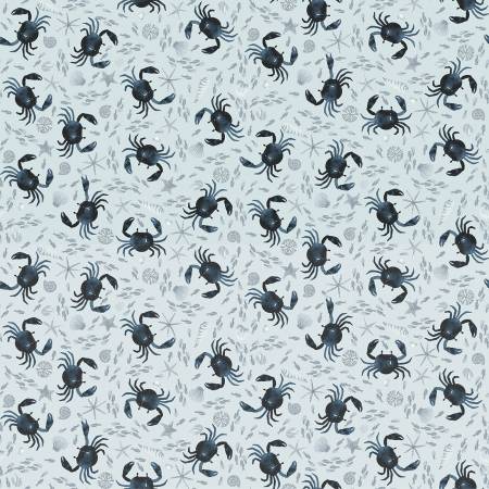Dear StellaHooked On A Feeling Quilt Fabric Crabs MistyFabric