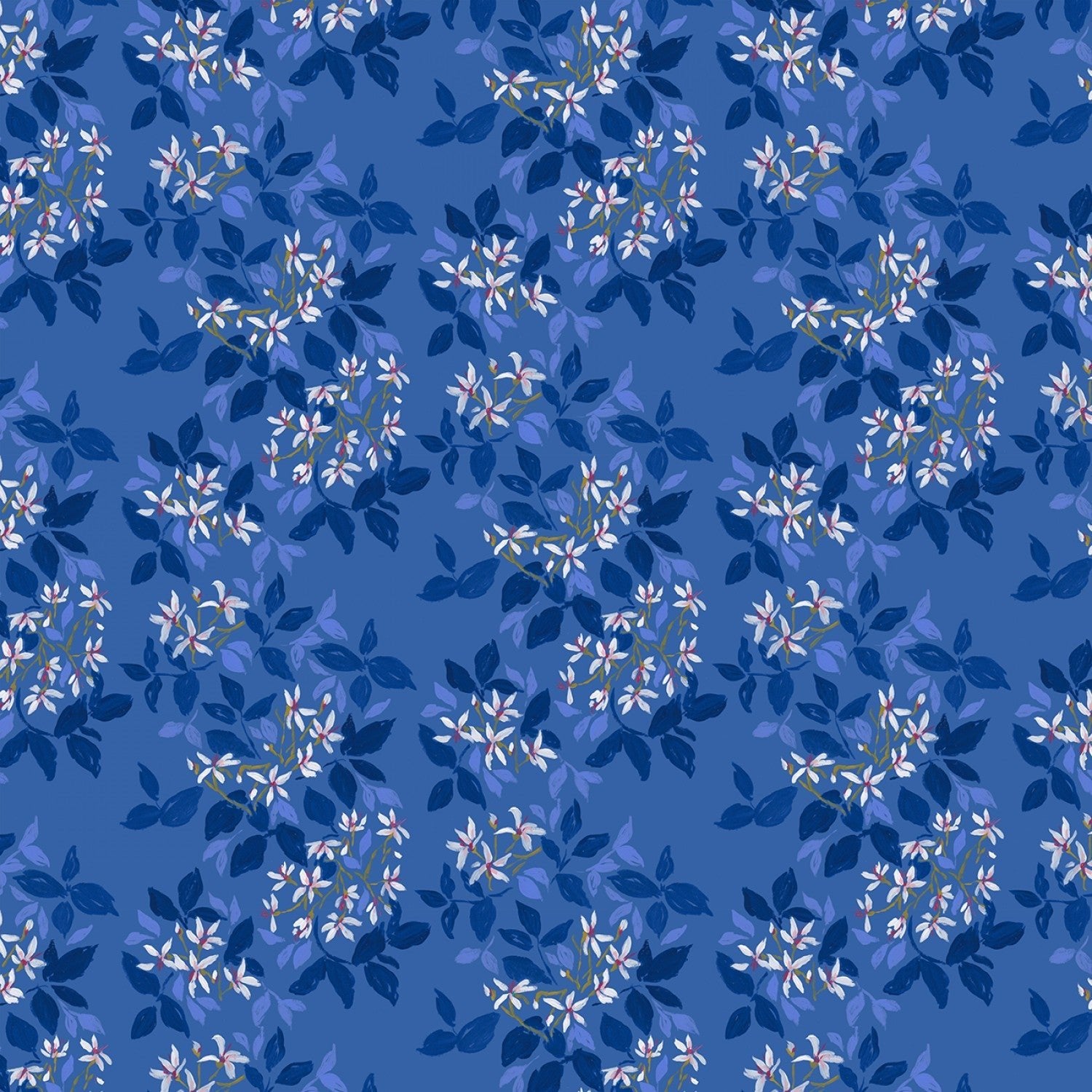 Dear StellaSummertime Indian Hawthorne BlueFabric