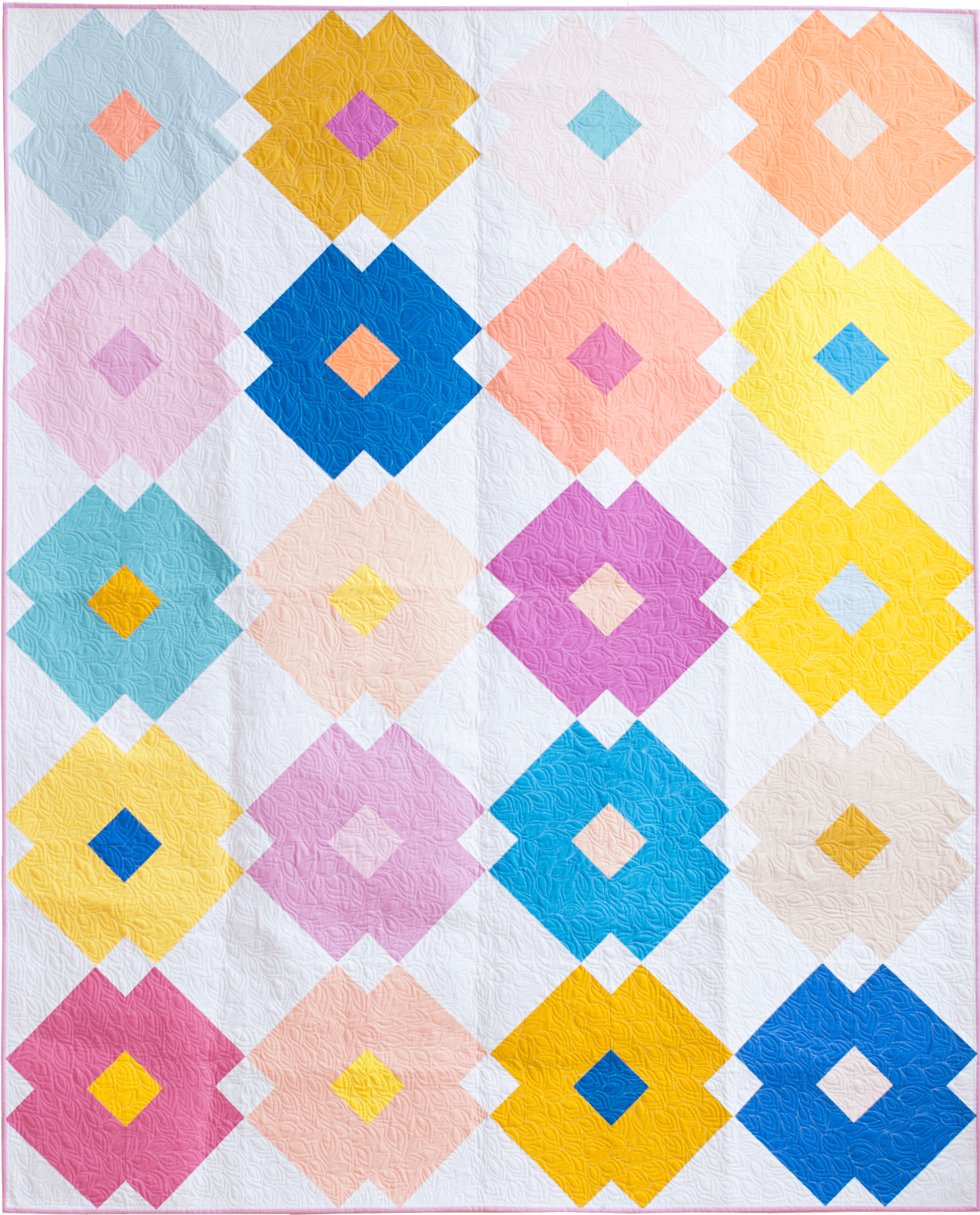 Then Came JuneFlower Tile Quilt PatternQuilt Patterns