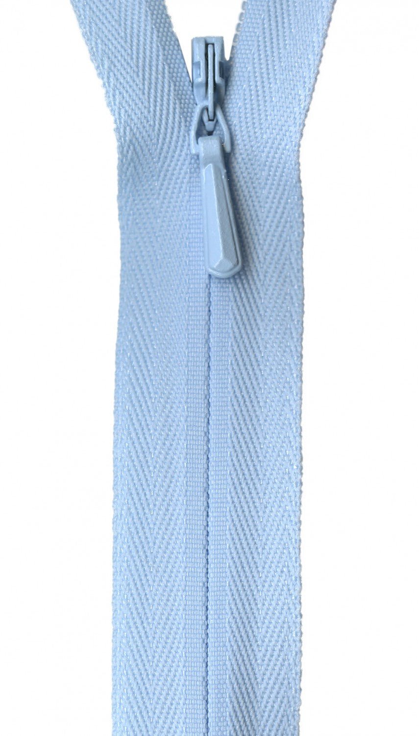YKK14in. CONCEAL® Invisible Zipper Powder BlueZippers