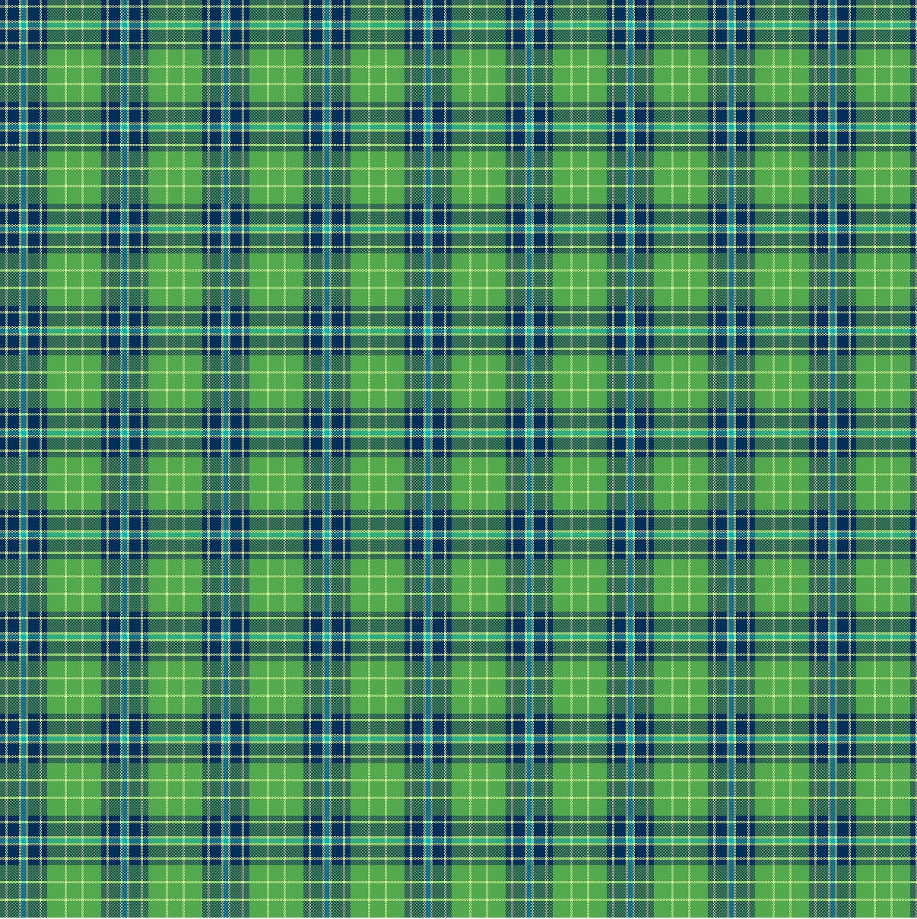 NorthcottPiccadilly Large Plaid GreenFabric