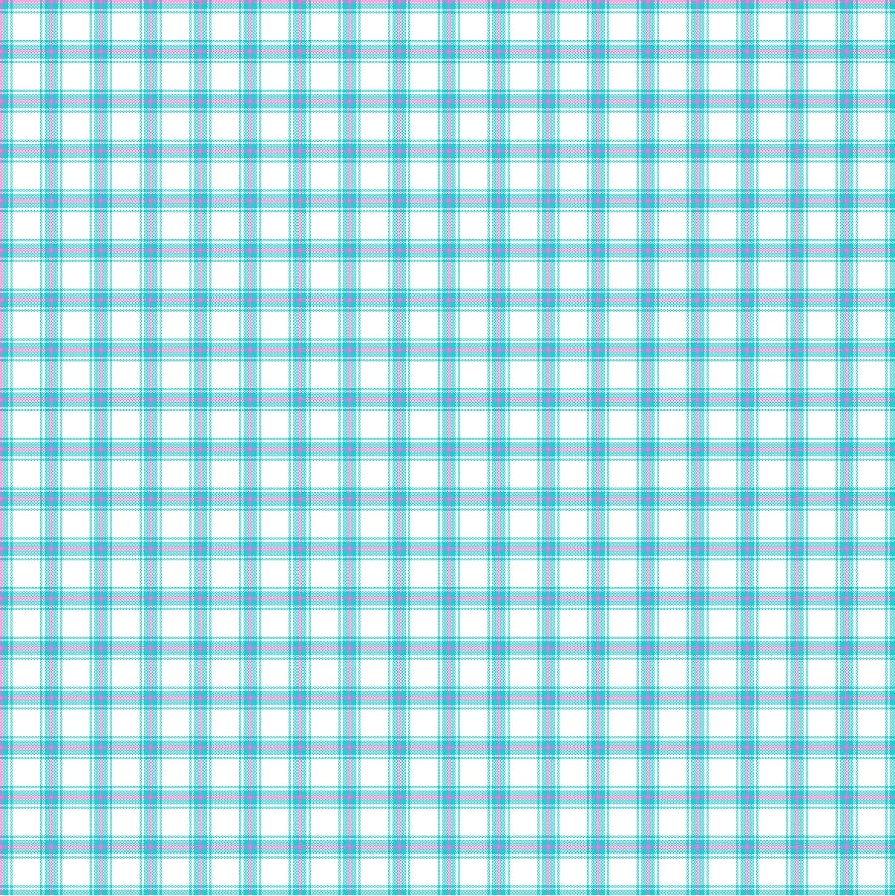 NorthcottPiccadilly Quilt Fabric Small Plaid WhiteFabric