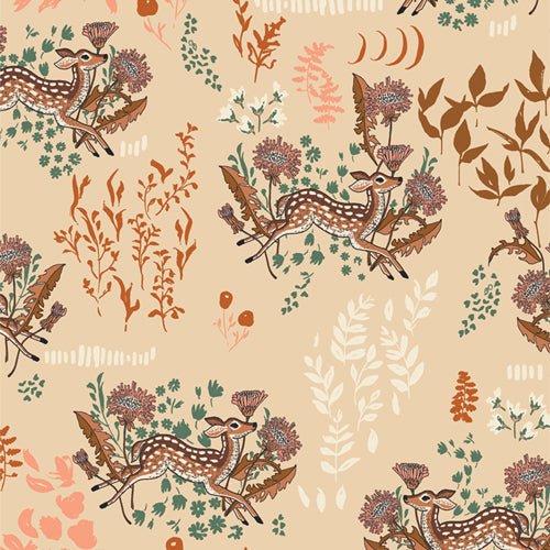 Art Gallery FabricsWild Forgotten Dandelion DoeFabric