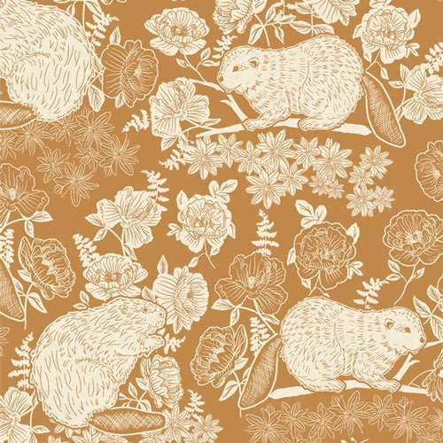 Art Gallery FabricsWild Forgotten Beaver & Bloom BrambleFabric