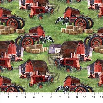 NorthcottCountry Home Quilt Fabric Farm LifeFabric