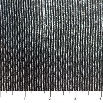 NorthcottLurex Woven Black SilverFabric
