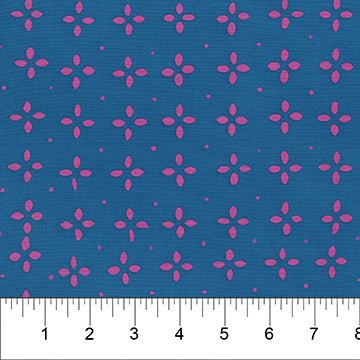 Banyan BatiksVictorian Contemporary Batik Quilt Fabric Dot Plus DenimFabric