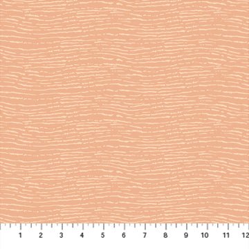FIGO FabricsWild West Quilt Fabric Lines CoralFabric