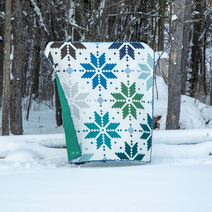 North Wind Knitted Star Quilt Kit - Lindley General Store