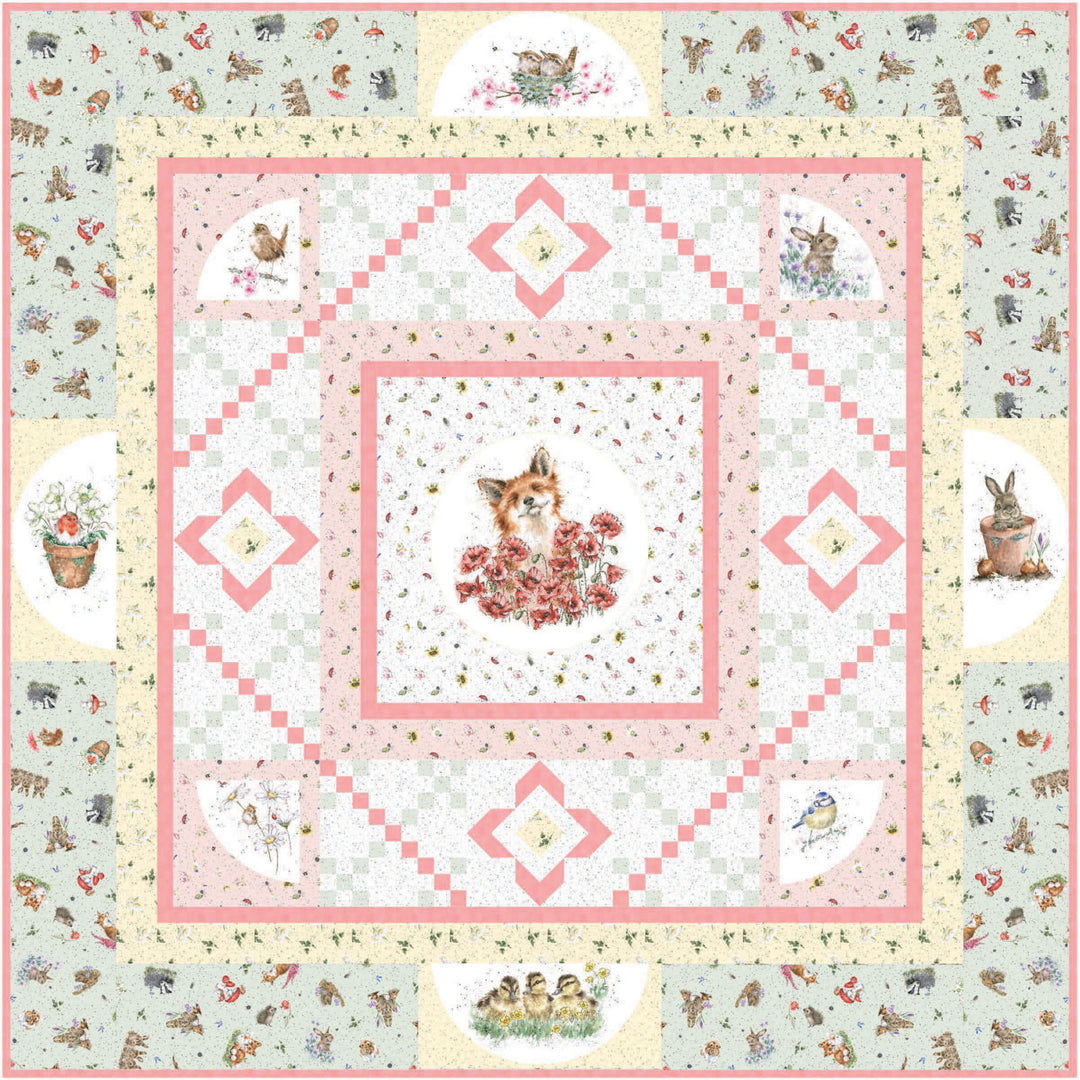 Bramble Patch Quilt Fabric by Hannah Dale