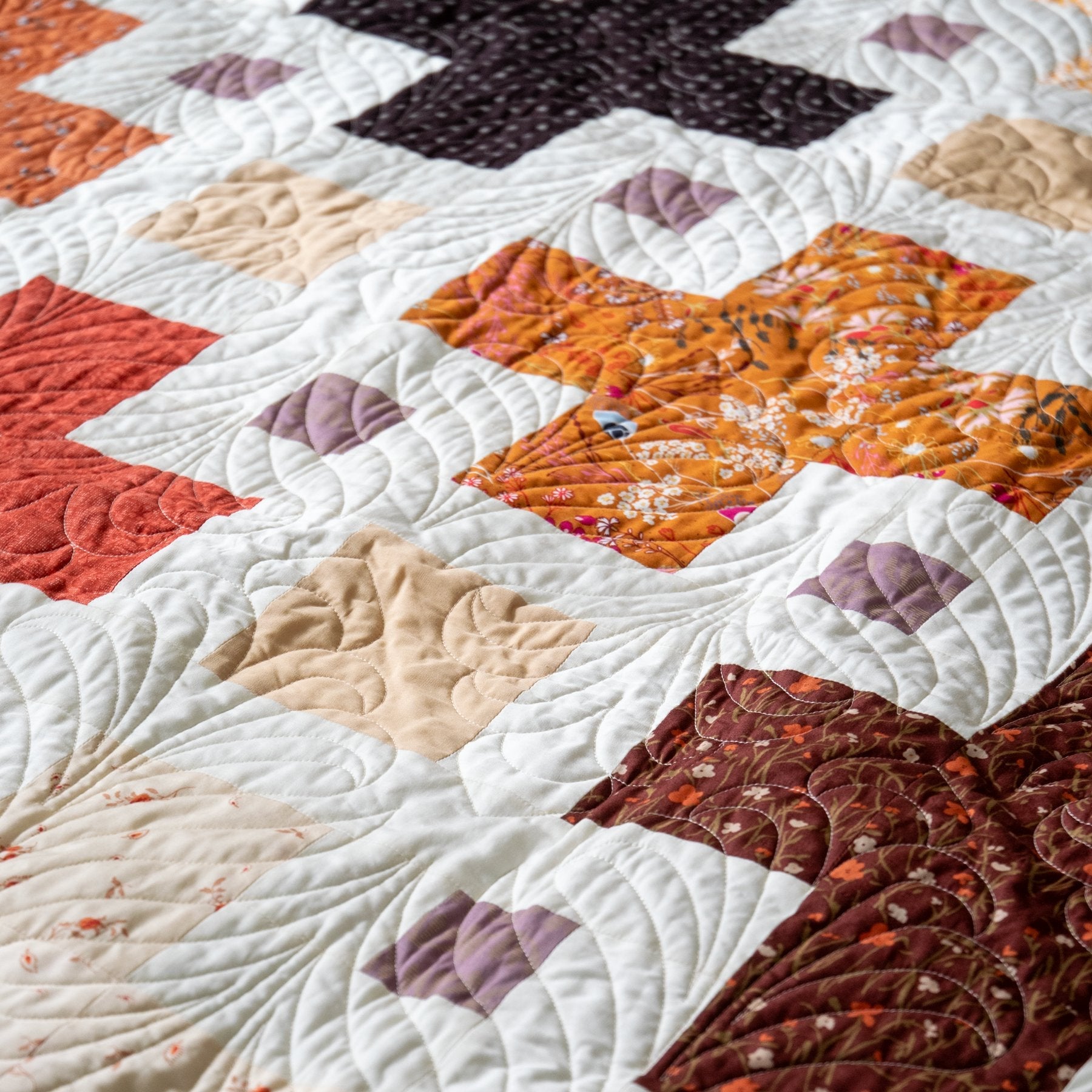 Amber Sunset Quilt Kit