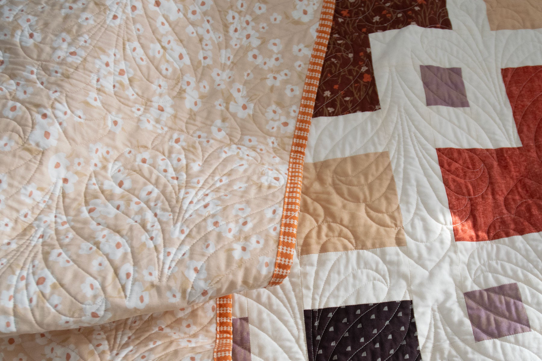 Amber Sunset Violet Quilt Kit | Amber Sunset