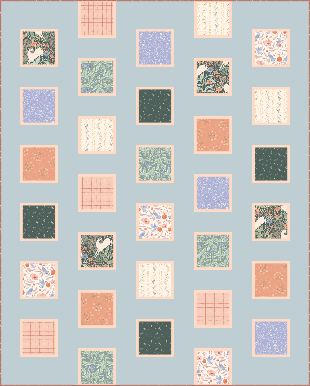 Golden Hour Memory Wall Quilt Kit | Beginner Quilt Kit