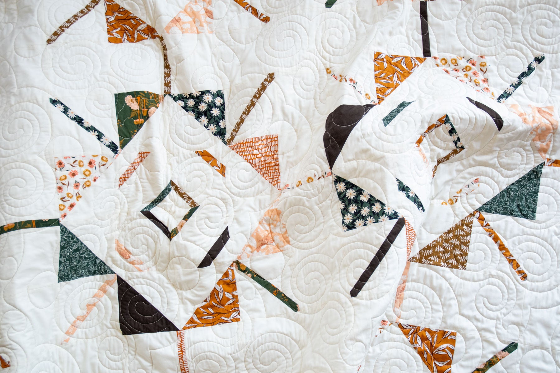 Gertrude's Star Quilt Pattern - printed