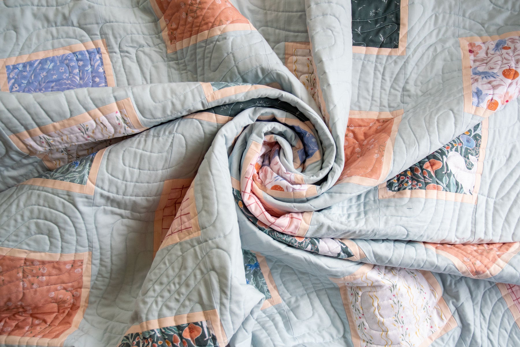 Golden Hour Memory Wall Quilt Kit